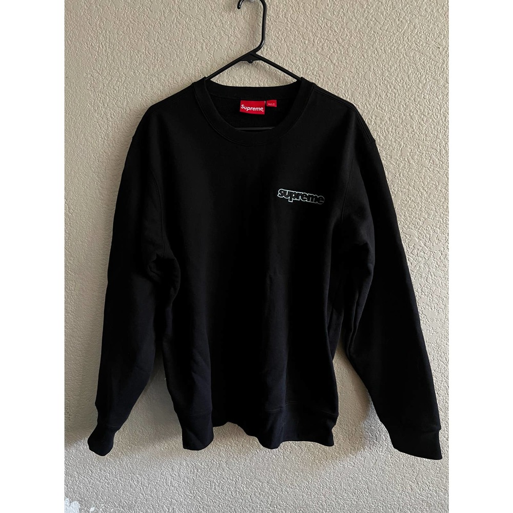 Supreme Crewneck Sweater Black L